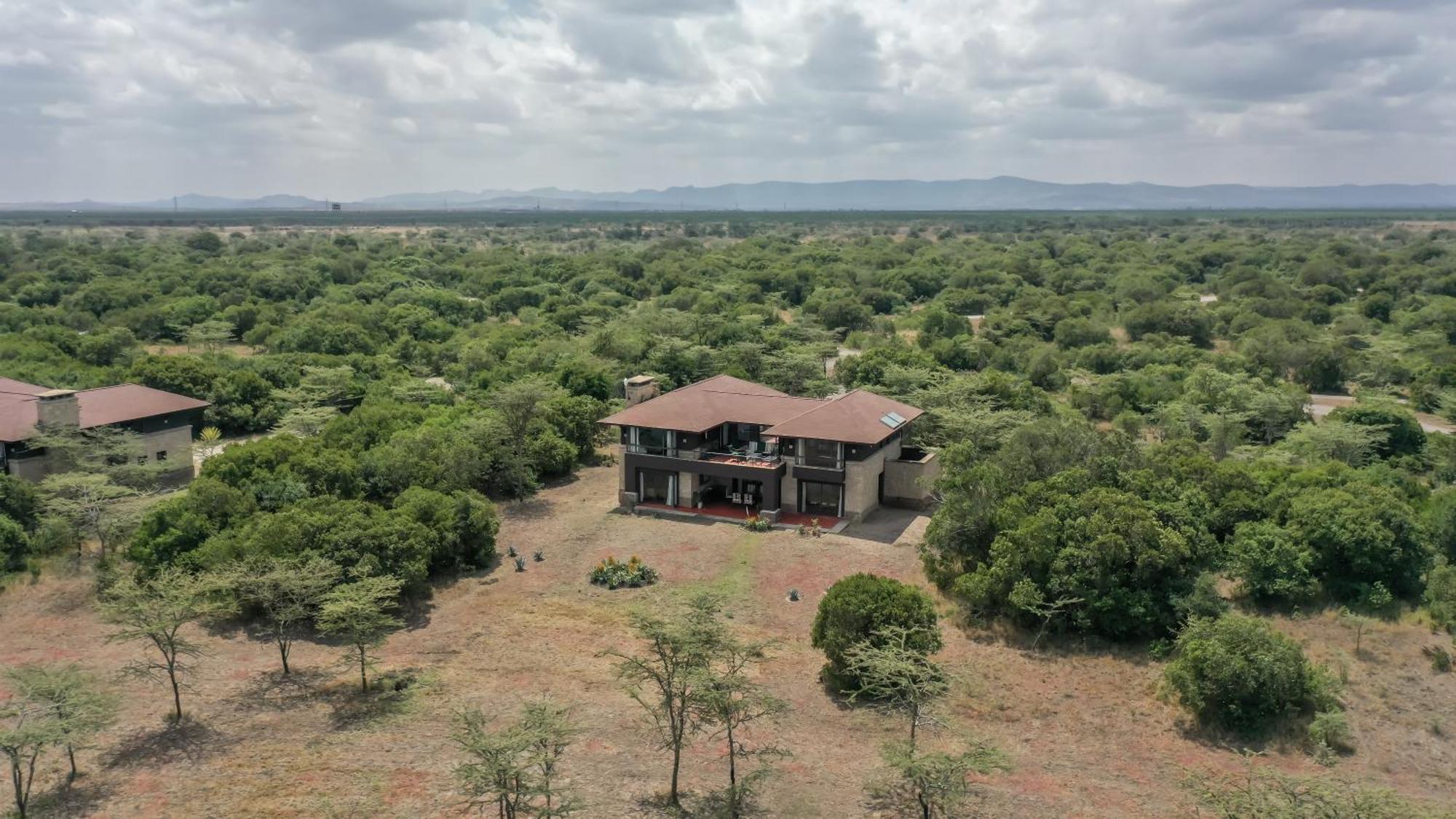 הוילה נאניוקי Ol Pejeta Mansion מראה חיצוני תמונה
