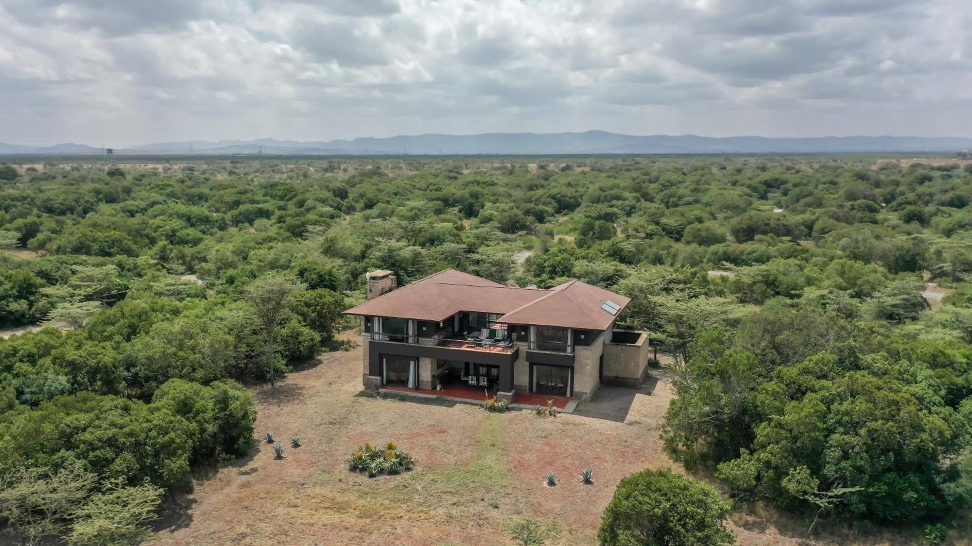 הוילה נאניוקי Ol Pejeta Mansion מראה חיצוני תמונה